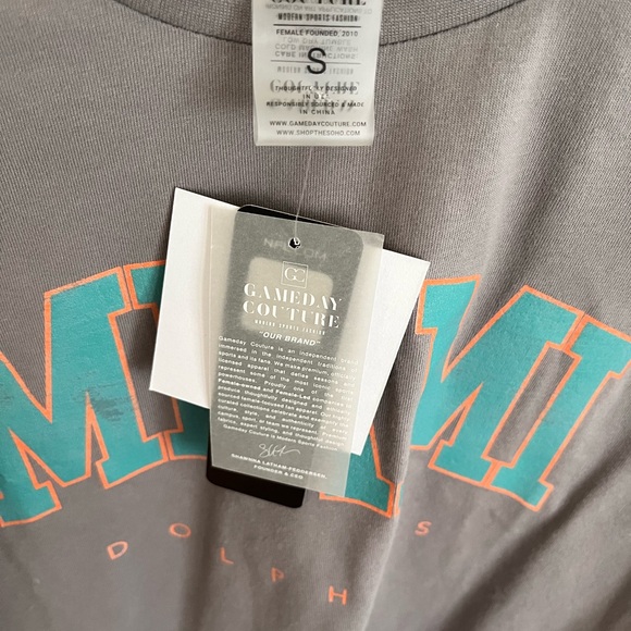 Dolphins Couture Tshirt - Picture 3 of 8